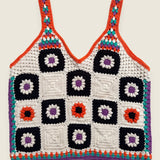Handmade organic cotton crochet top by Ana Chic