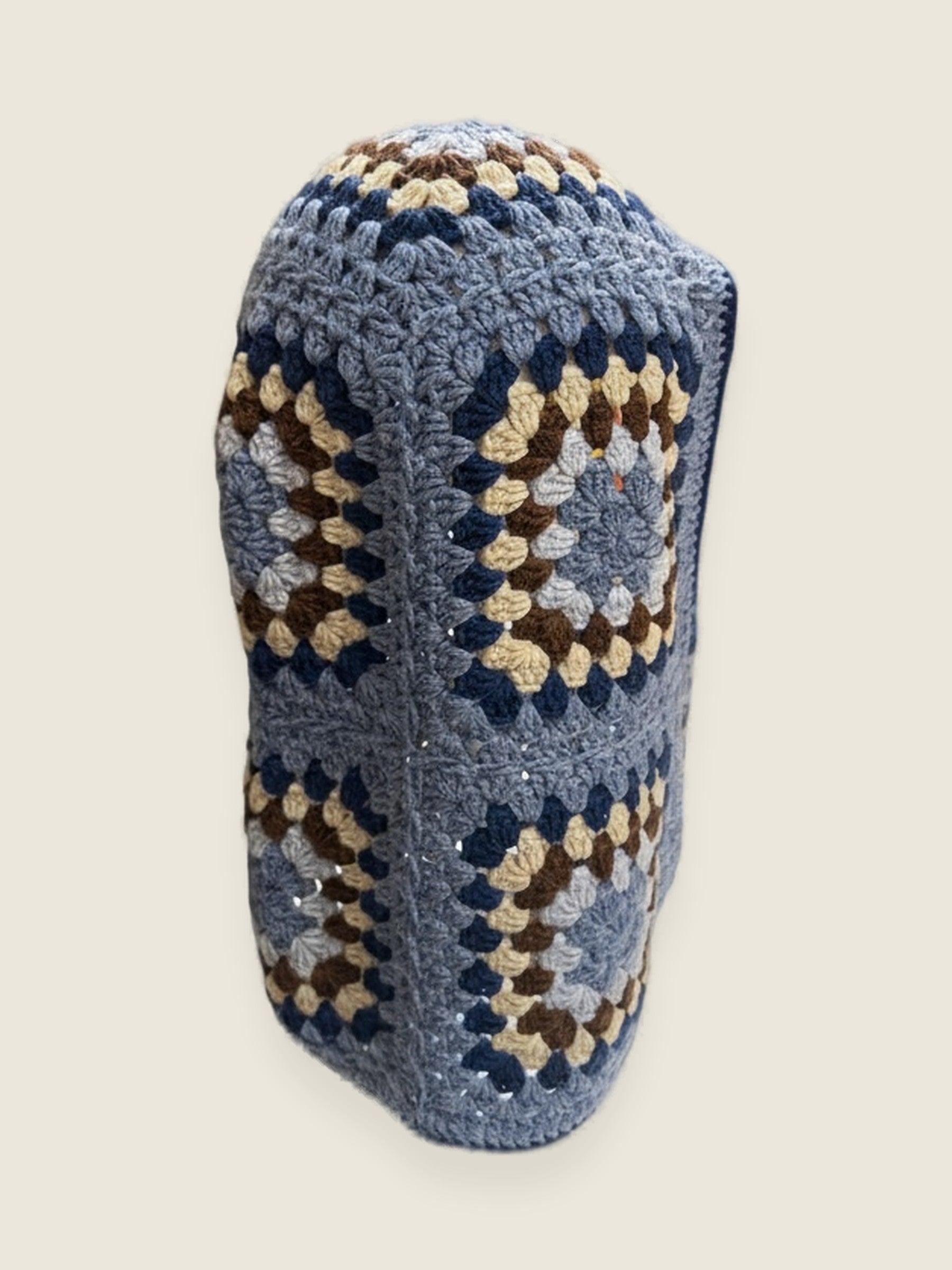 Balaclava — handmade organic cotton crochet balaclava by Ana Chic, styled view