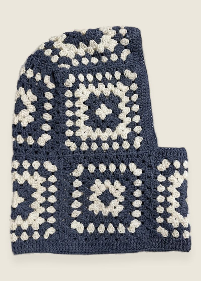 Balaclava — handmade organic cotton crochet balaclava by Ana Chic