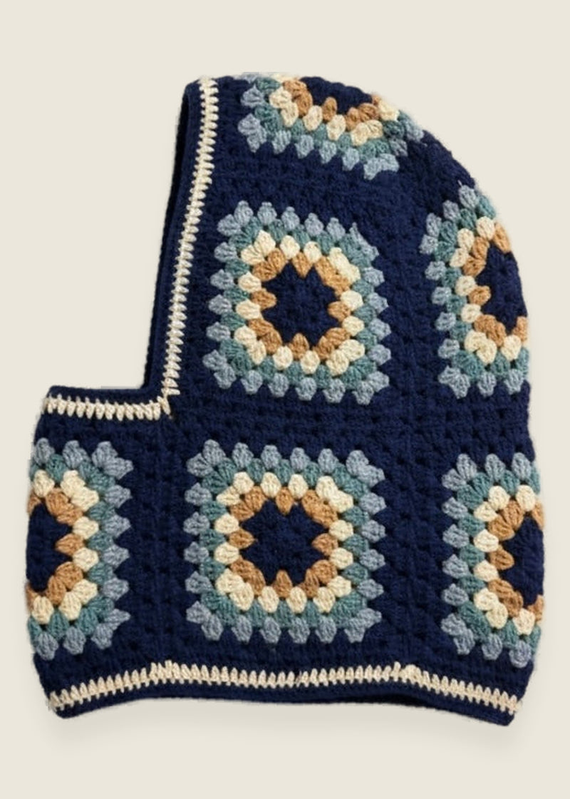 Balaclava — handmade organic cotton crochet balaclava by Ana Chic