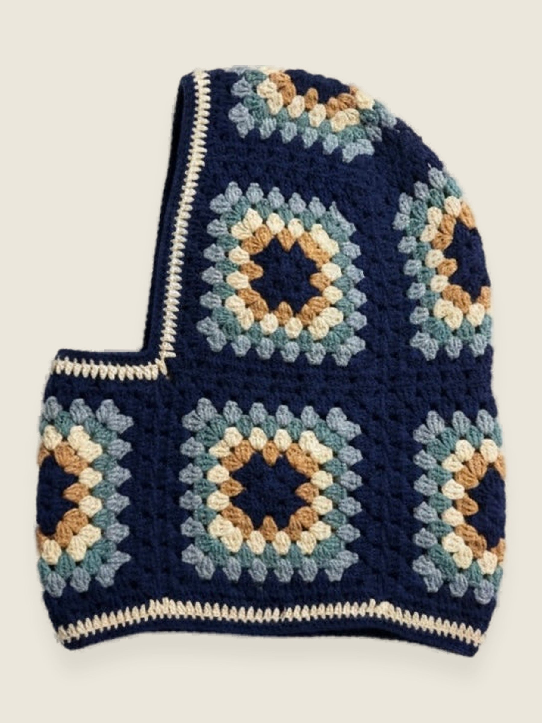 Balaclava — handmade organic cotton crochet balaclava by Ana Chic