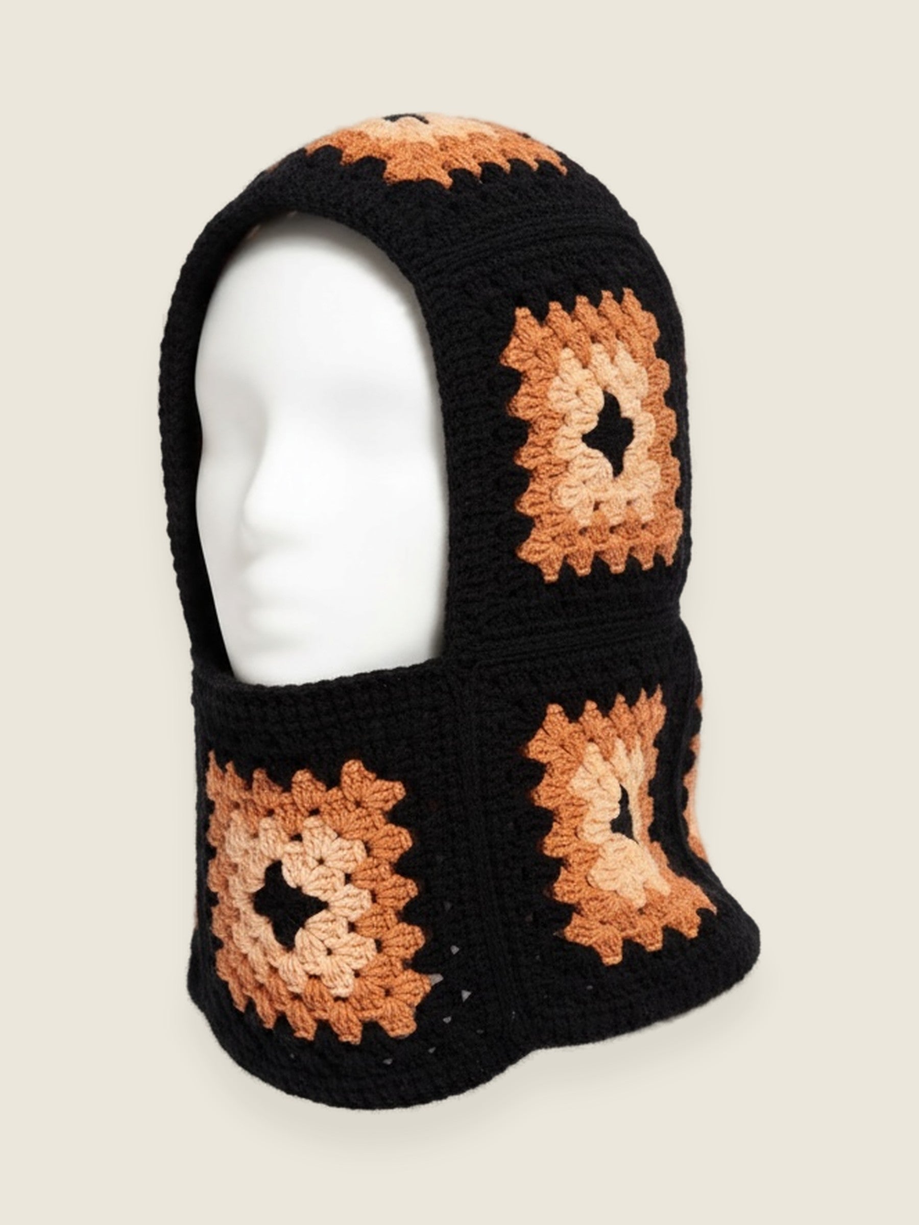 Balaclava — handmade organic cotton crochet balaclava by Ana Chic