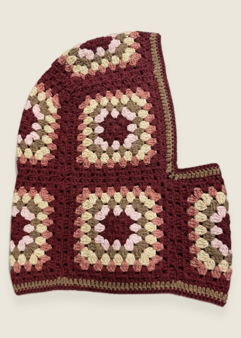 Balaclava — handmade organic cotton crochet balaclava by Ana Chic