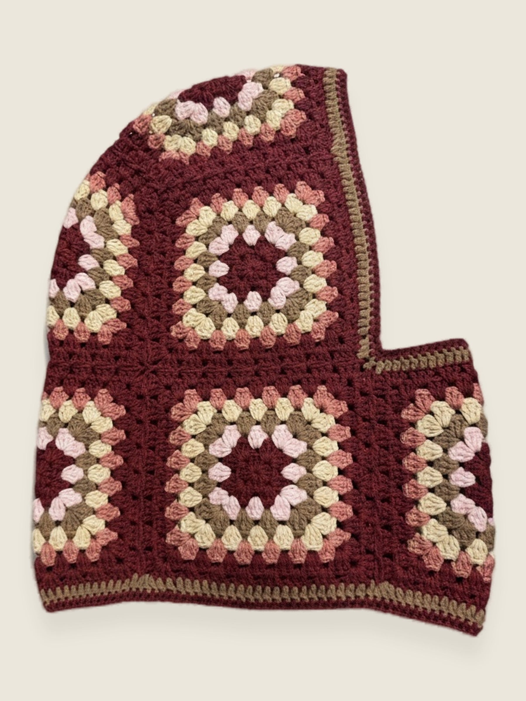 Balaclava — handmade organic cotton crochet balaclava by Ana Chic