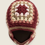 Balaclava — handmade organic cotton crochet balaclava by Ana Chic, styled view