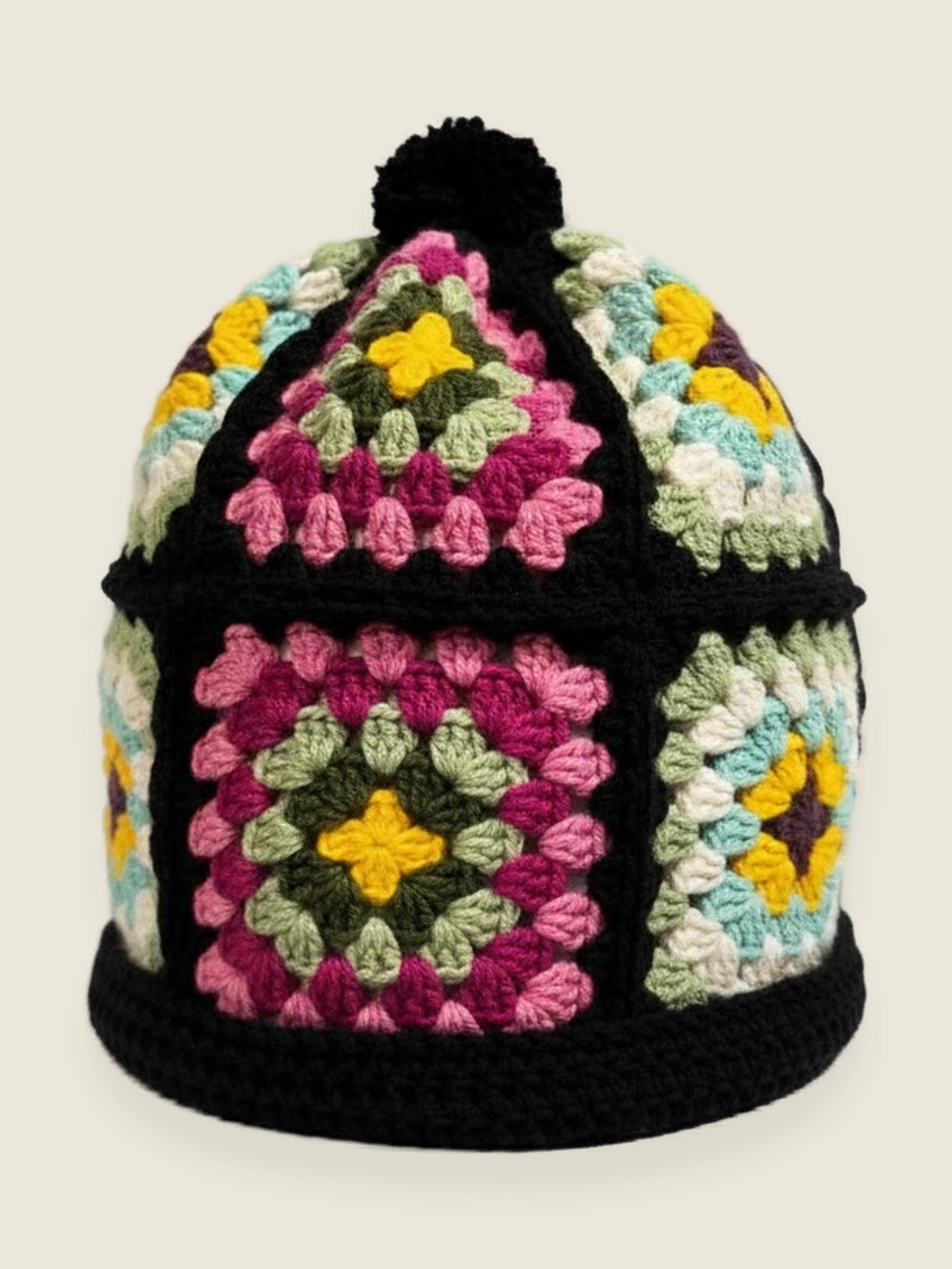 Beanie — handmade organic cotton crochet beanie by Ana Chic