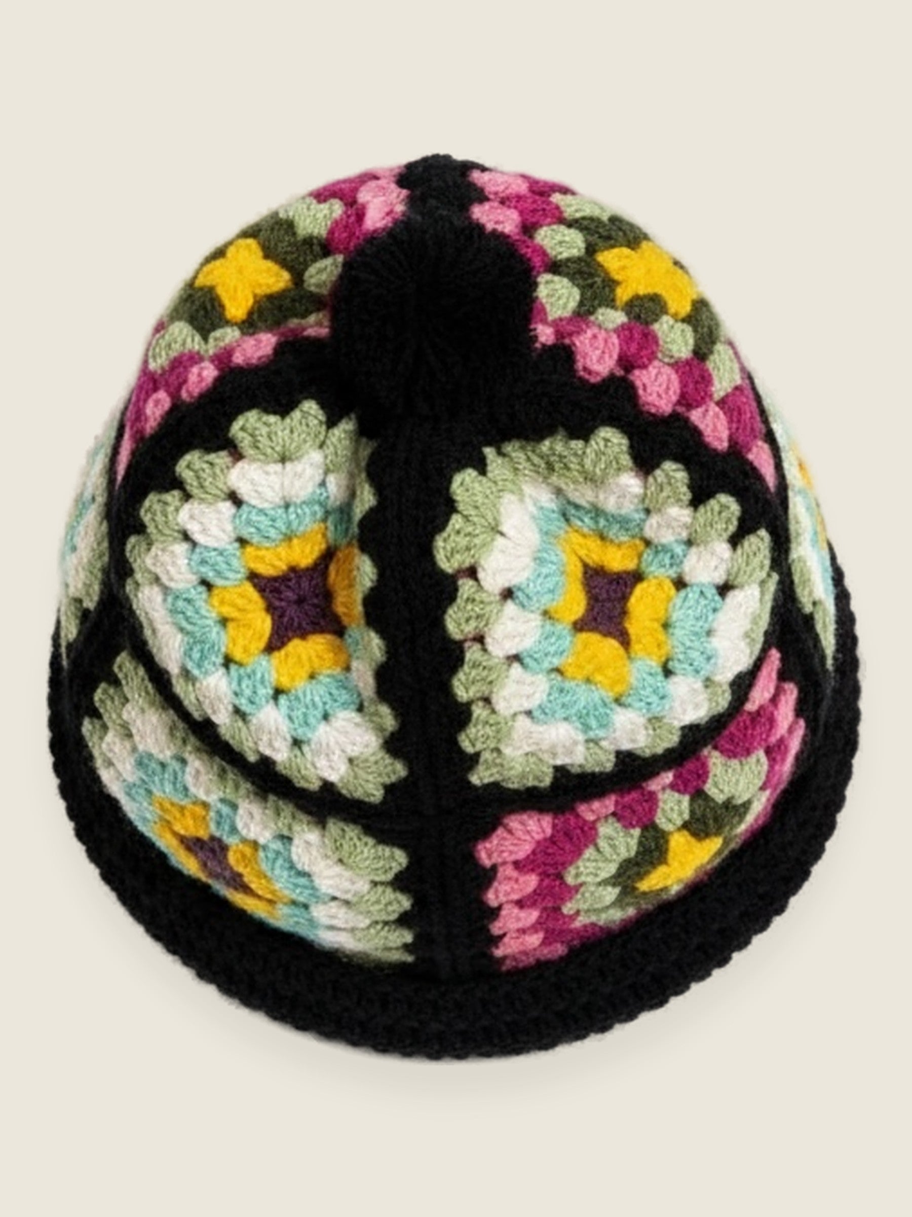 Beanie — handmade organic cotton crochet beanie by Ana Chic, styled view