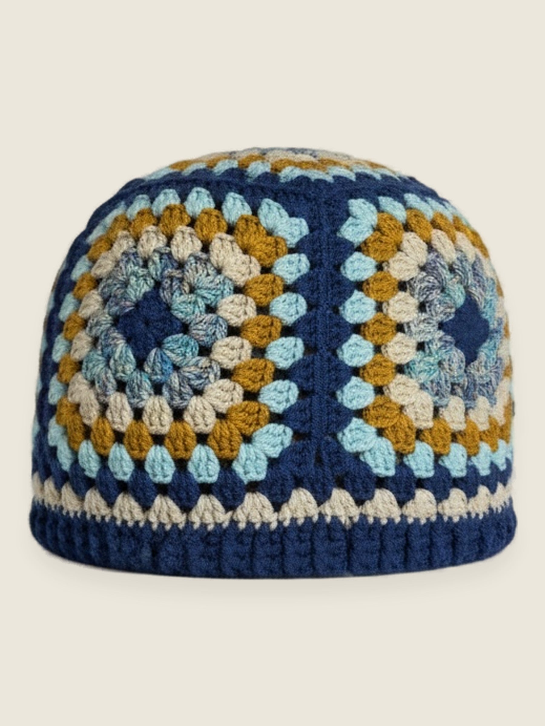 Beanie — handmade organic cotton crochet beanie by Ana Chic