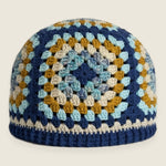 Beanie — handmade organic cotton crochet beanie by Ana Chic, styled view