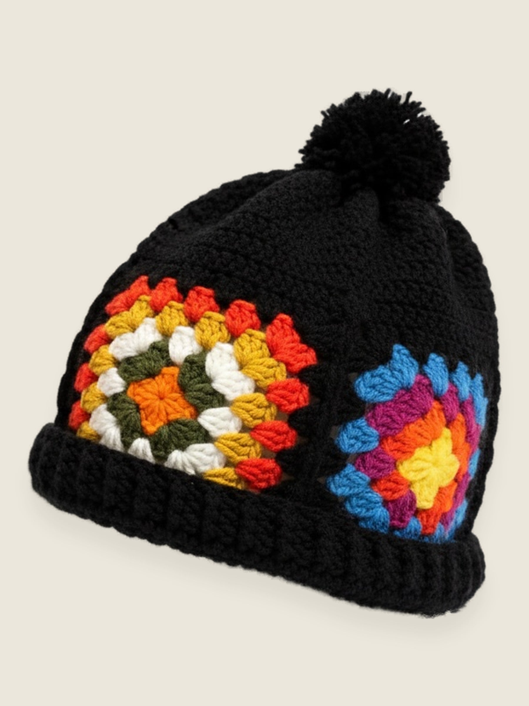 Beanie — handmade organic cotton crochet beanie by Ana Chic