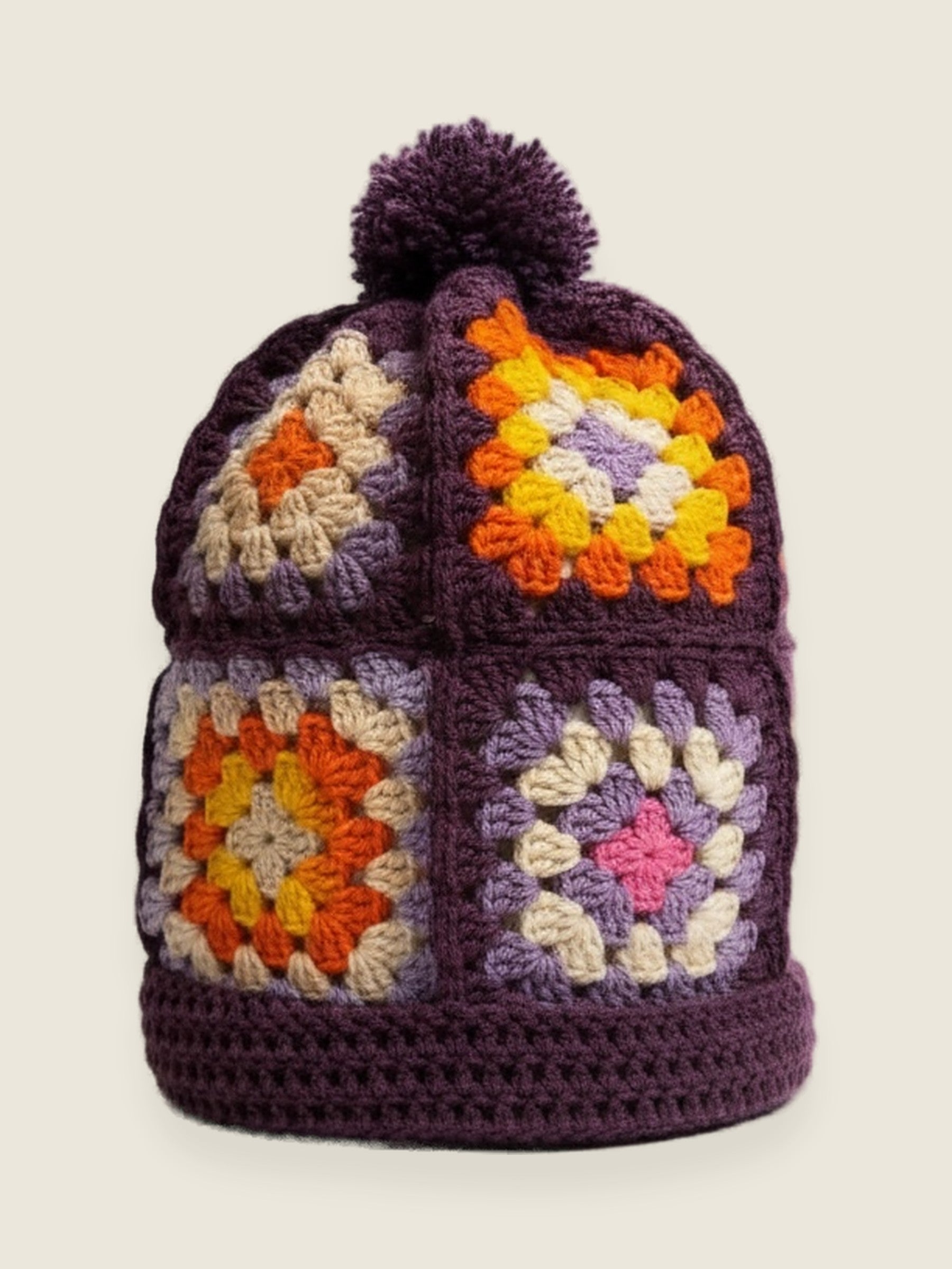 Beanie — handmade organic cotton crochet beanie by Ana Chic