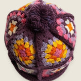 Beanie — handmade organic cotton crochet beanie by Ana Chic, styled view