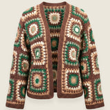 Boho Mosaic — handmade organic cotton crochet cardigan by Ana Chic