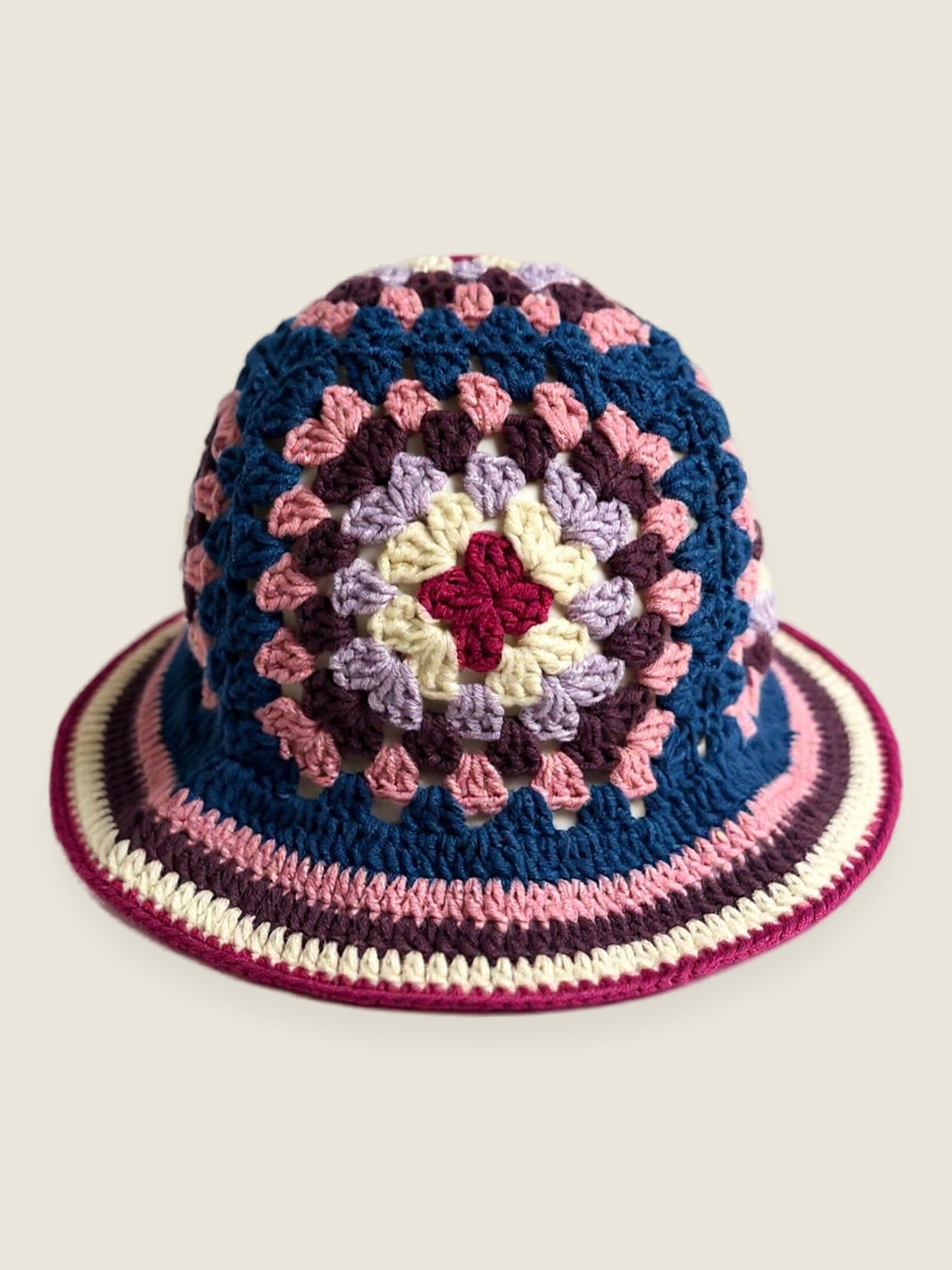 Bucket Hat — handmade organic cotton crochet hat by Ana Chic