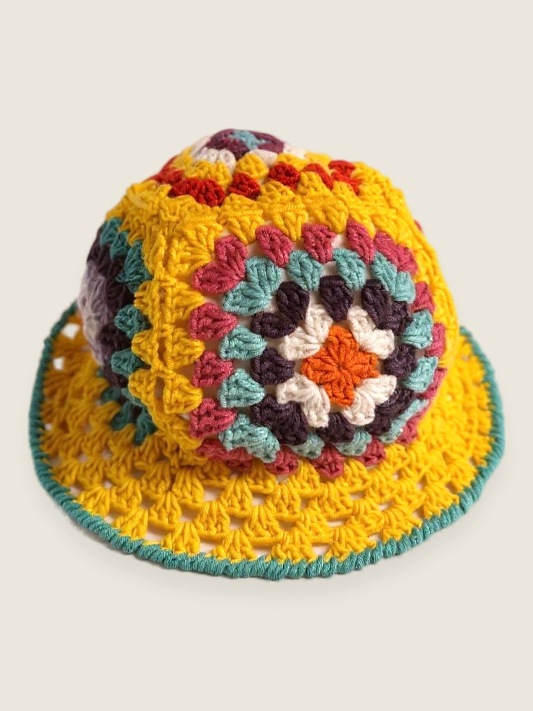 Bucket Hat — handmade organic cotton crochet hat by Ana Chic