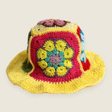 Bucket Hat — handmade organic cotton crochet hat by Ana Chic, styled view