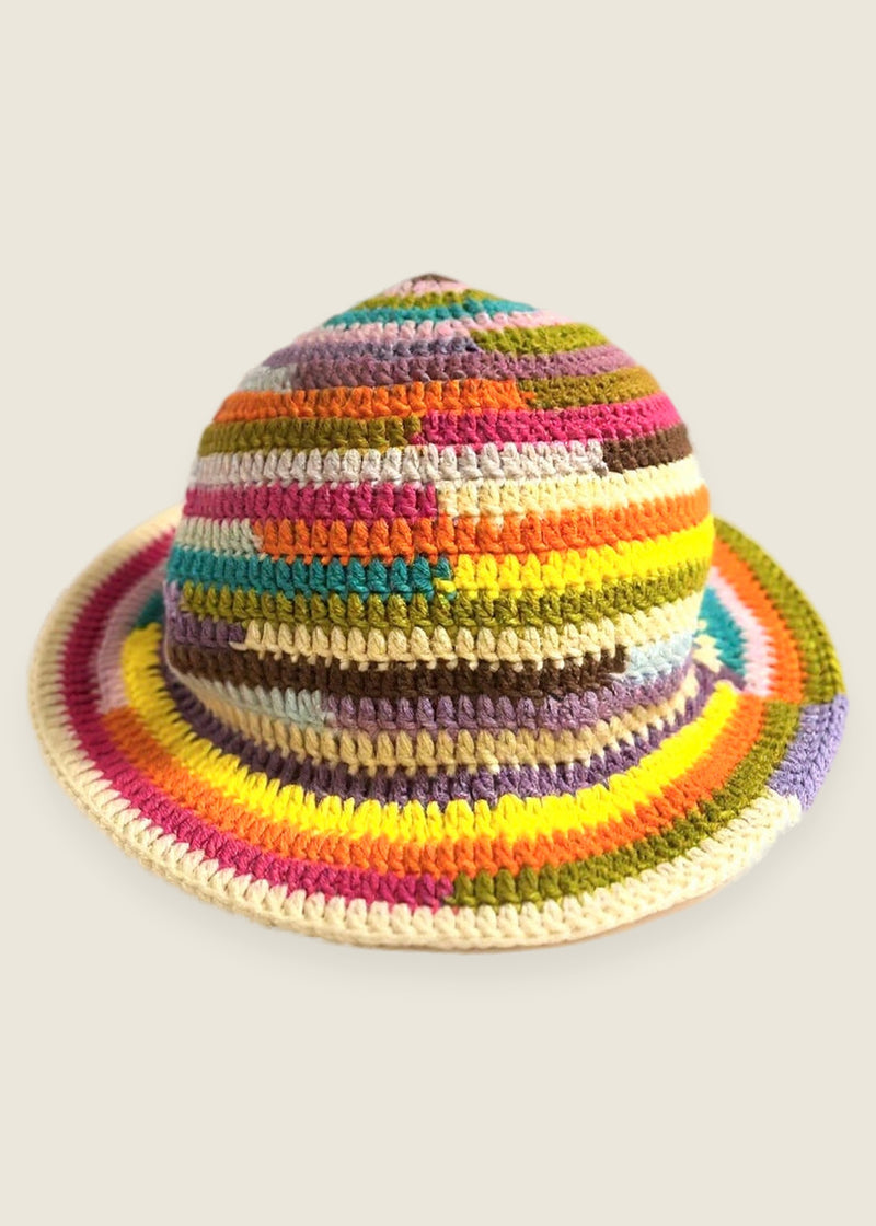 Bucket Hat — handmade organic cotton crochet hat by Ana Chic