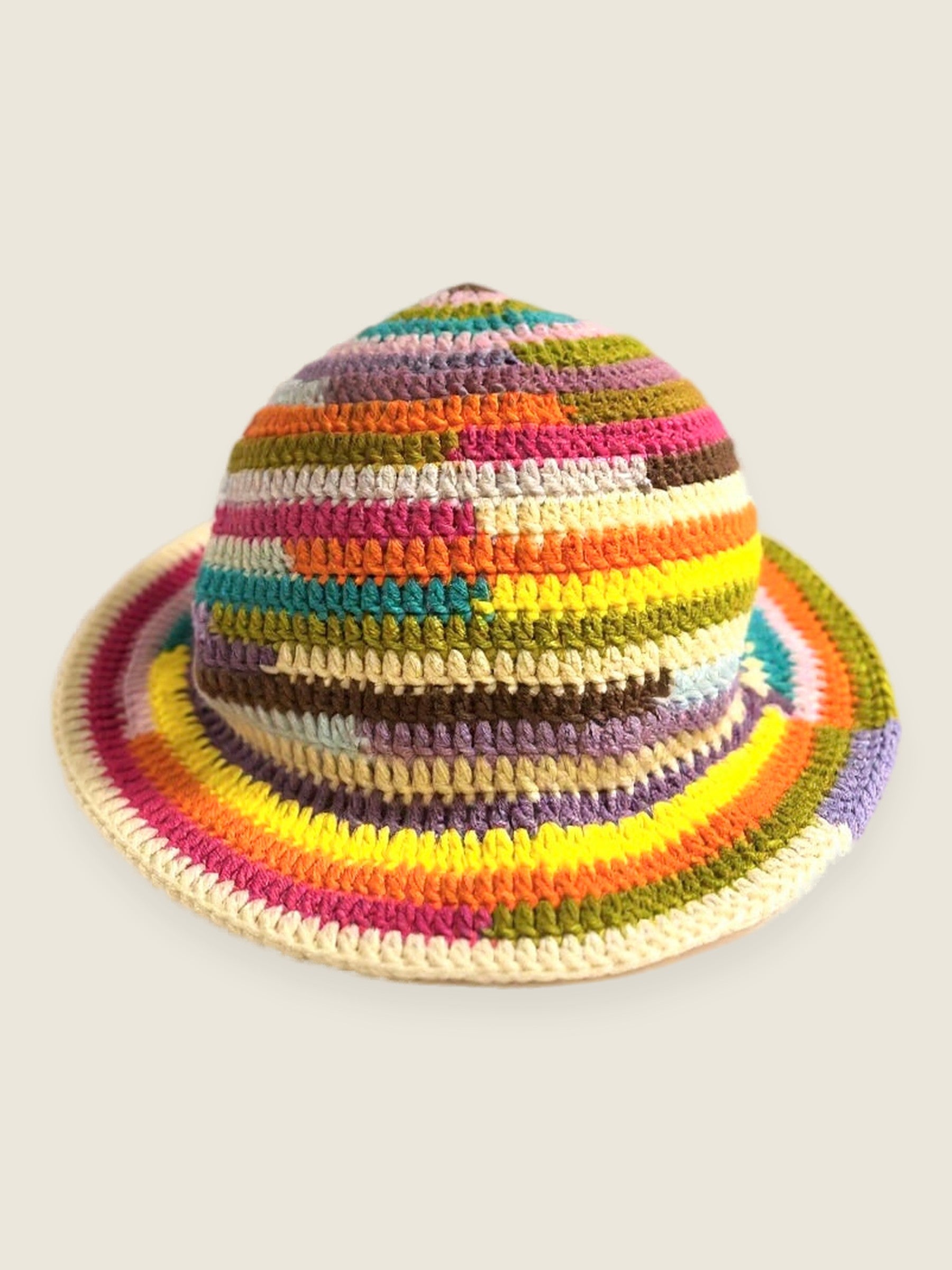 Bucket Hat — handmade organic cotton crochet hat by Ana Chic