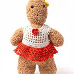 Gingerbread Lady, handmade crochet amigurumi by Ana Chic