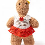Gingerbread Lady, handmade crochet amigurumi by Ana Chic