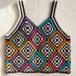Handmade organic cotton vest by Ana Chic