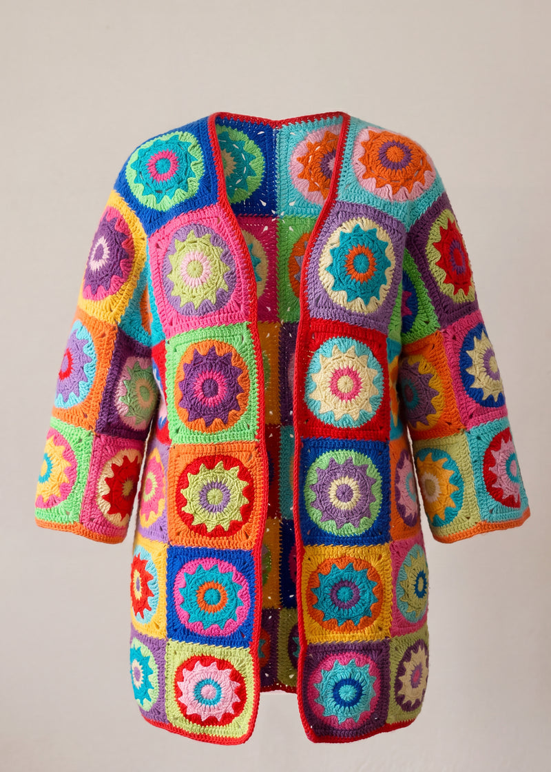Handmade organic cotton cardigan by Ana Chic