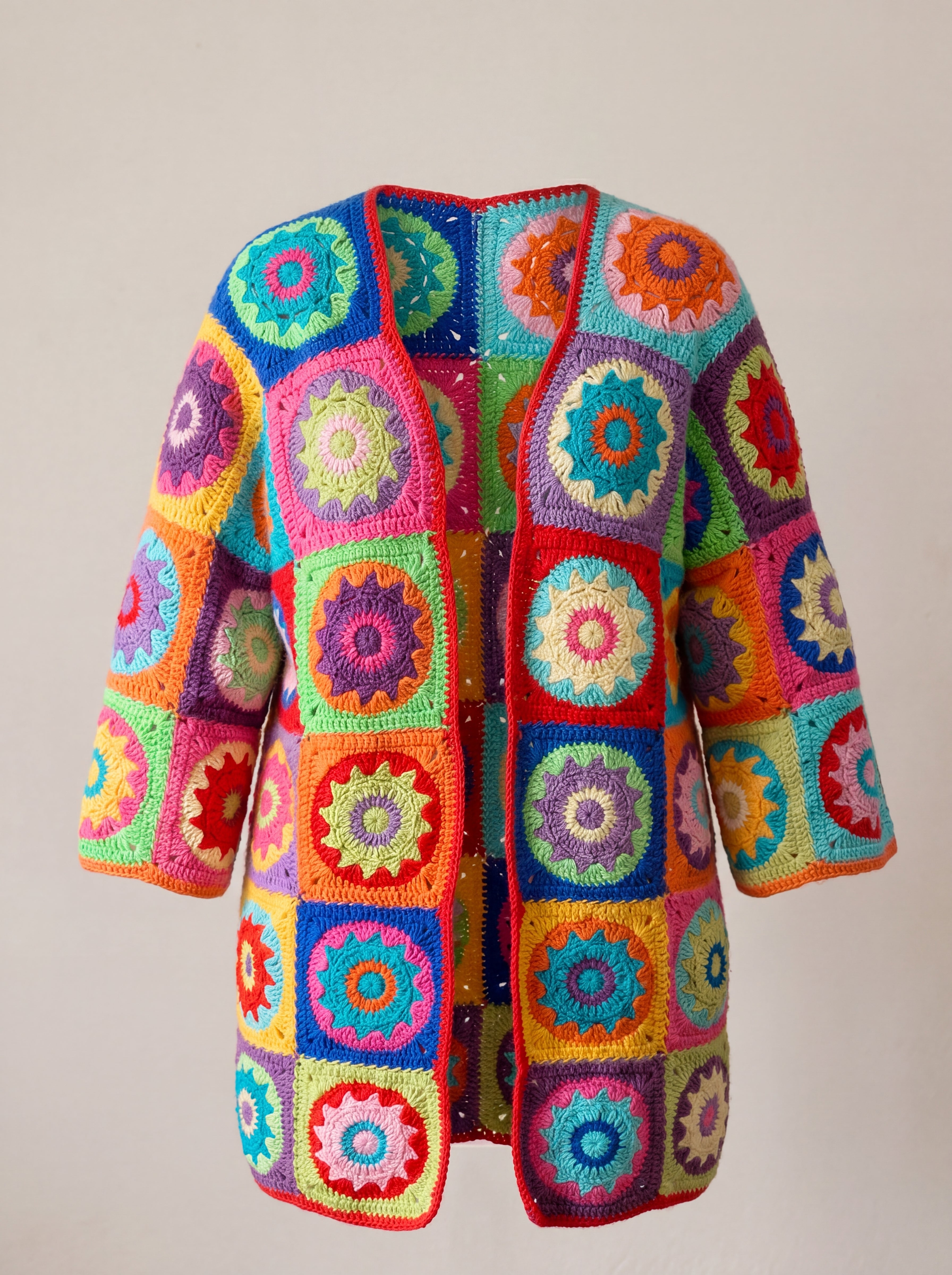 Handmade organic cotton cardigan by Ana Chic