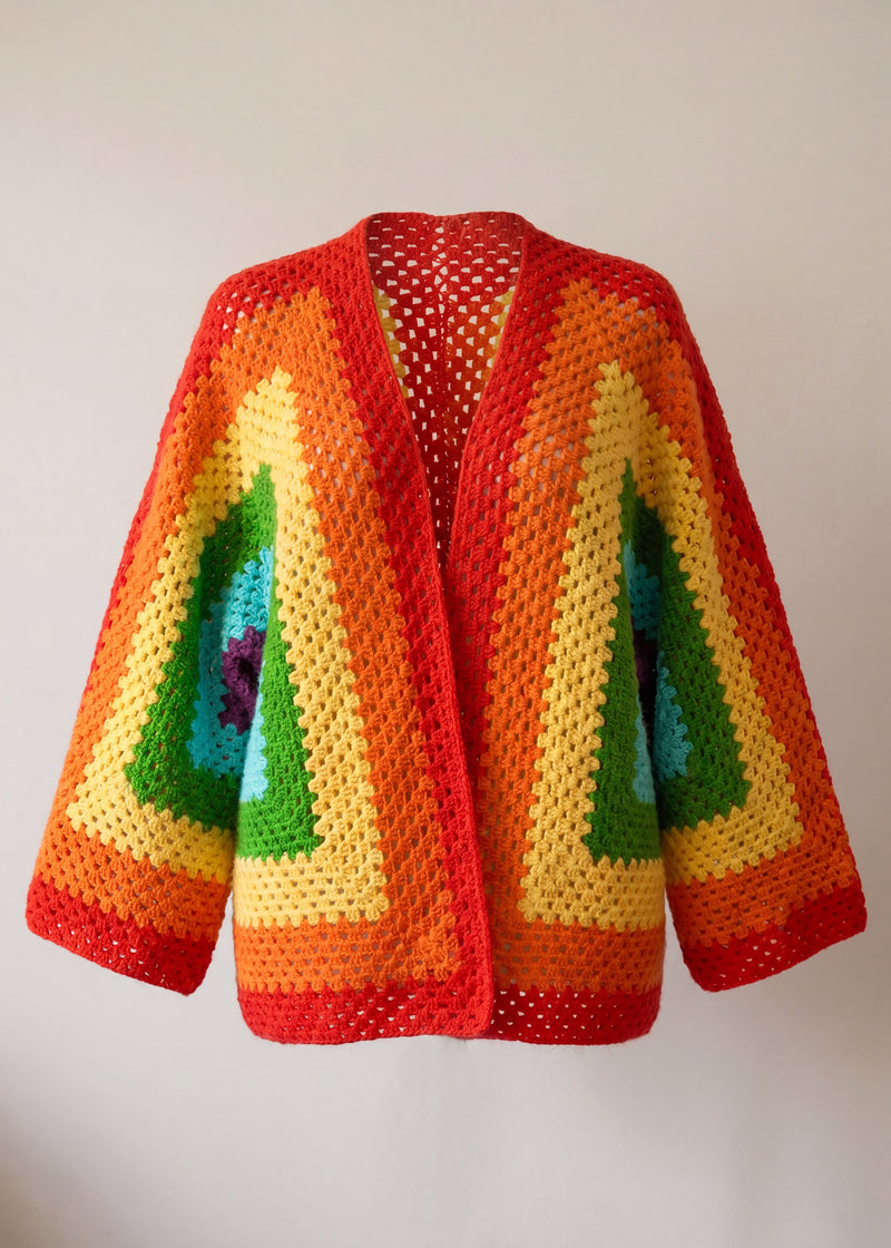 Handmade organic cotton cardigan by Ana Chic