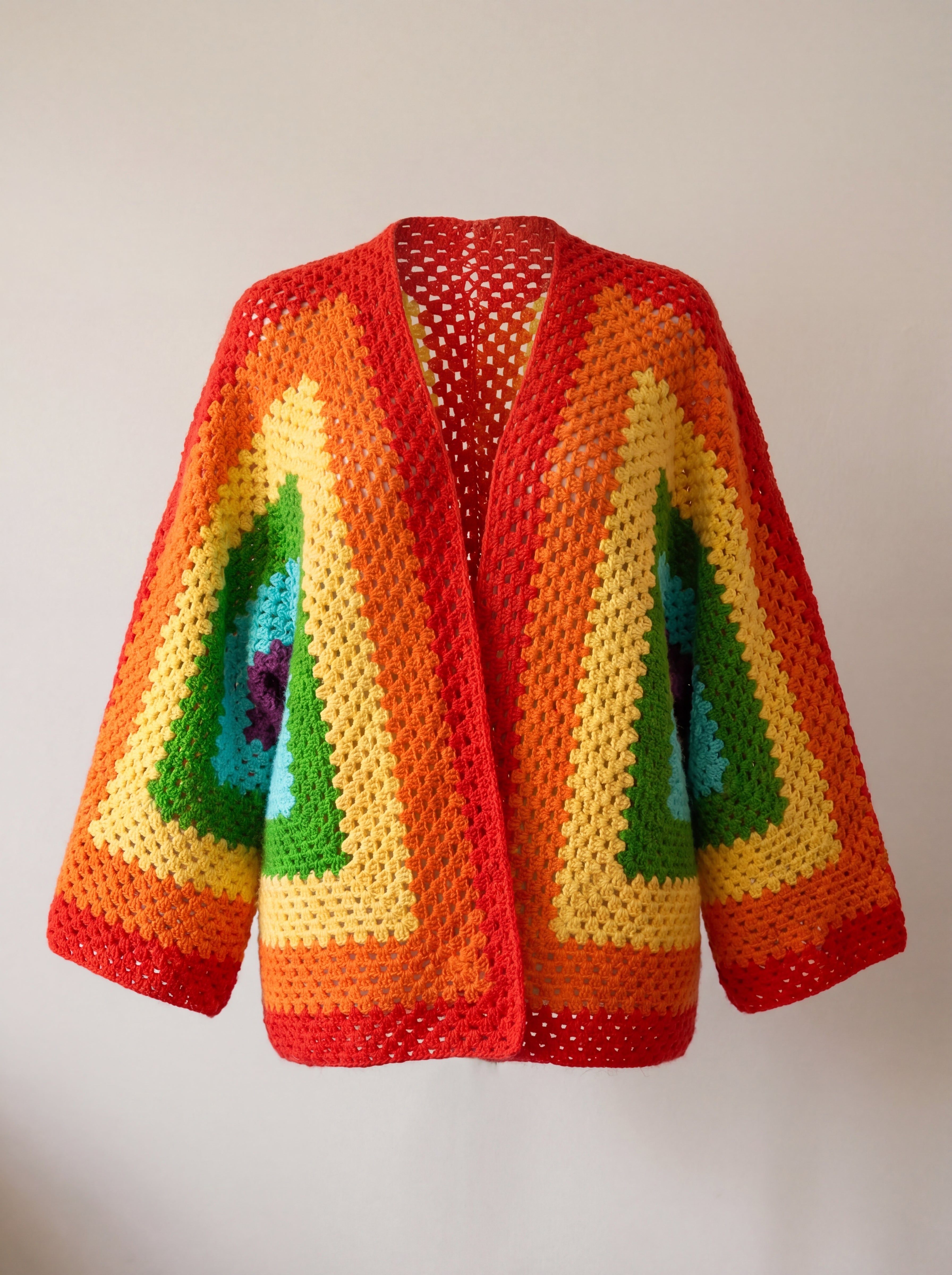 Handmade organic cotton cardigan by Ana Chic