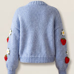 Handmade organic cotton cardigan by Ana Chic