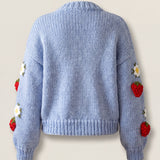 Handmade organic cotton cardigan by Ana Chic