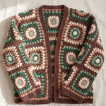 Handmade organic cotton cardigan by Ana Chic