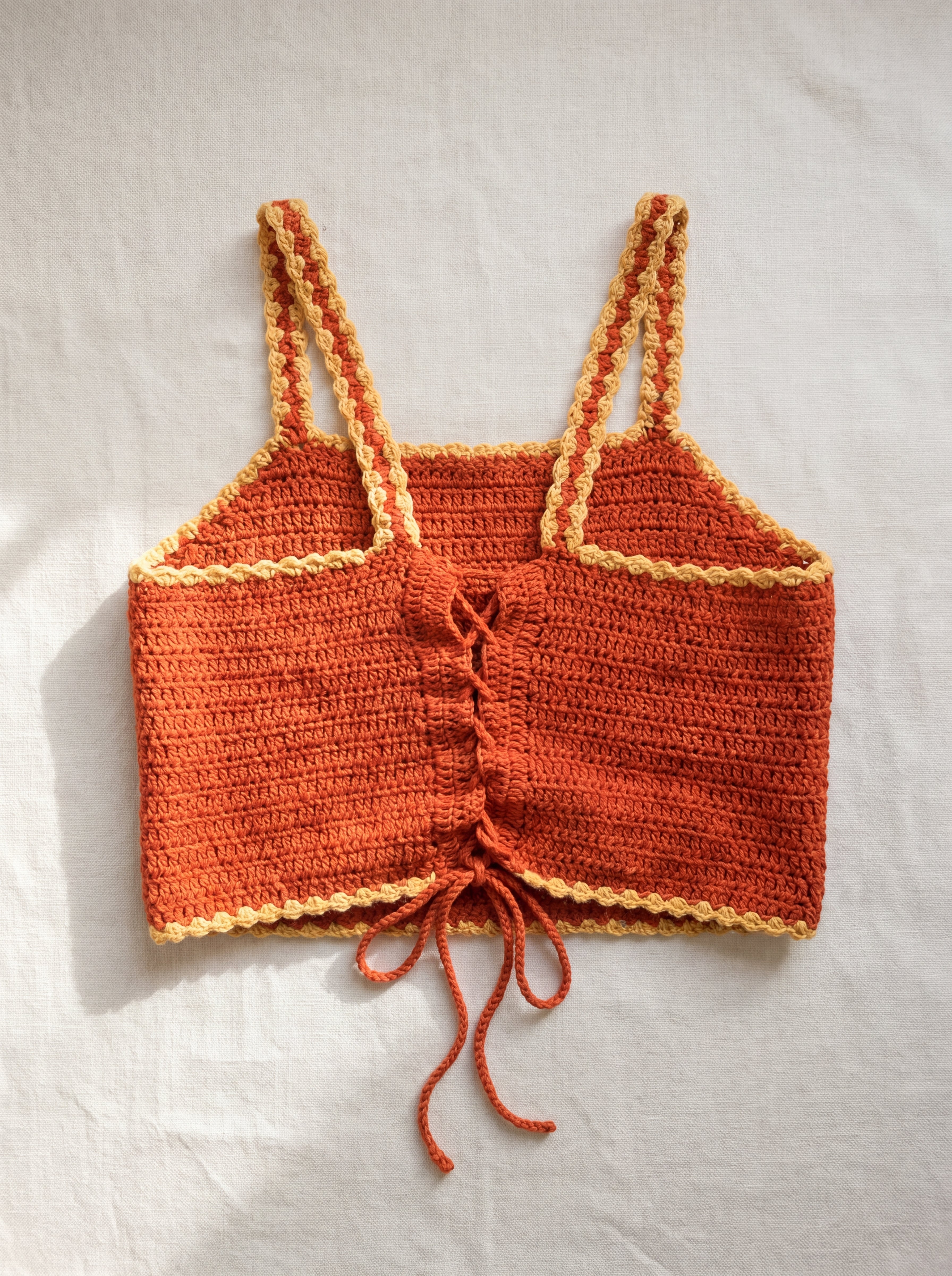Handmade organic cotton top by Ana Chic