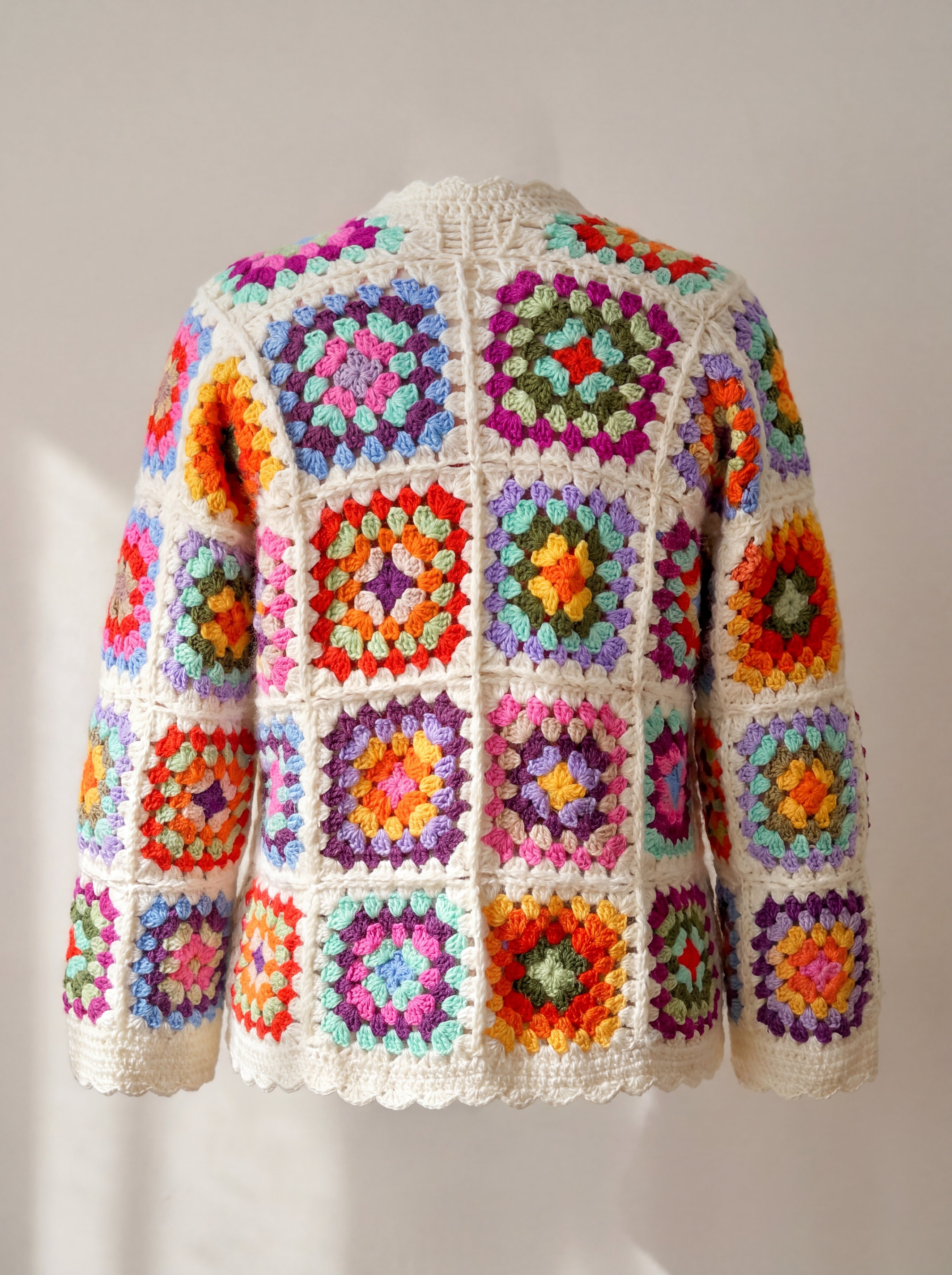 Handmade organic cotton cardigan by Ana Chic