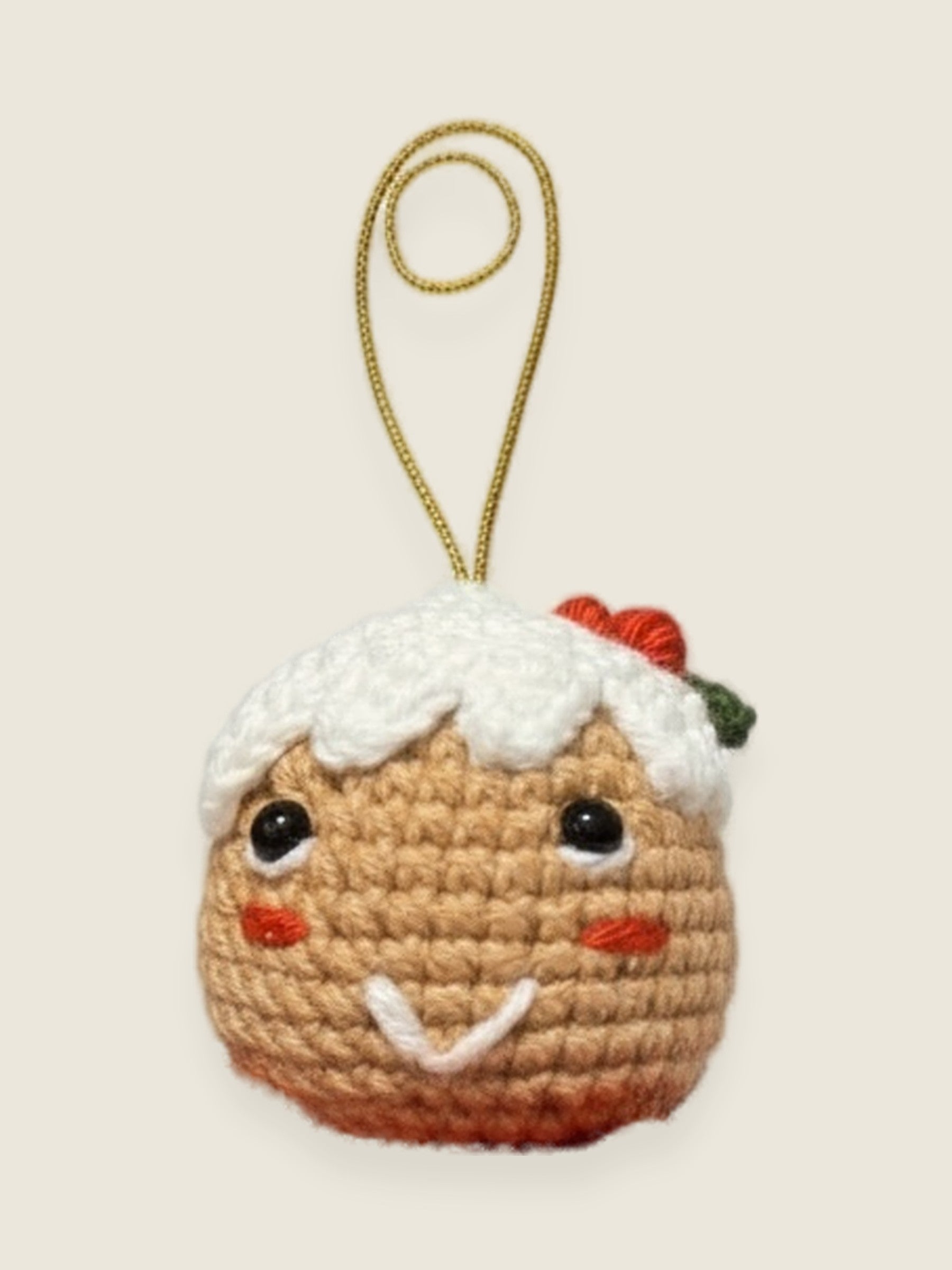 Christmas Keychain, handmade keyring by Ana Chic