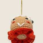 Christmas Keychain, handmade keyring by Ana Chic