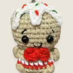 Cookie Keychain, handmade keyring by Ana Chic