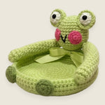 Cozy Tray — handmade organic cotton crochet amigurumi by Ana Chic