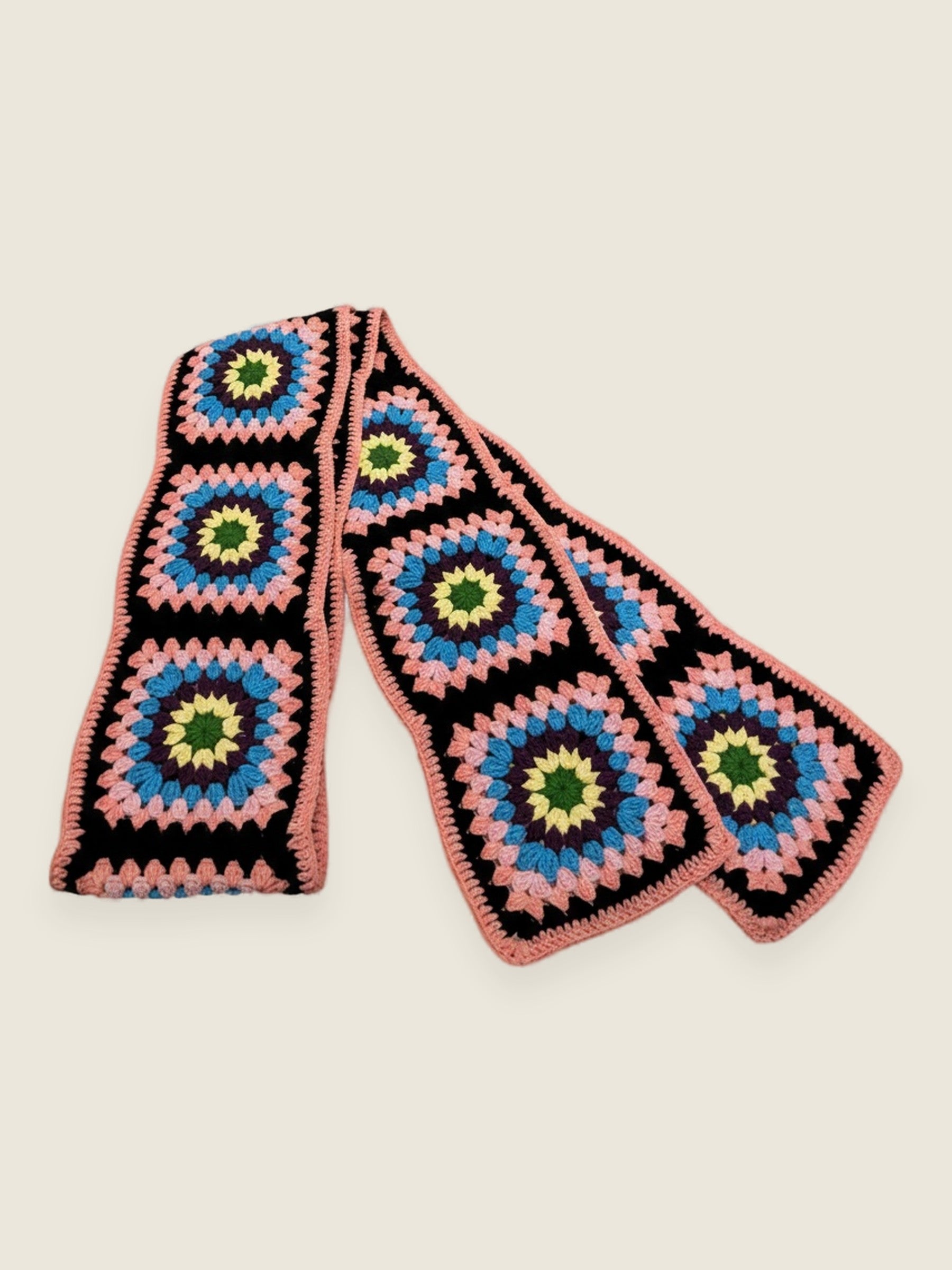 Crocheted Scarf — handmade organic cotton crochet accessories by Ana Chic