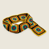 Crocheted Scarf — handmade organic cotton crochet accessories by Ana Chic, styled view