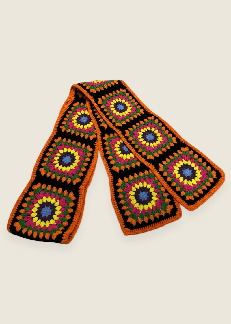 Crocheted Scarf — handmade organic cotton crochet accessories by Ana Chic