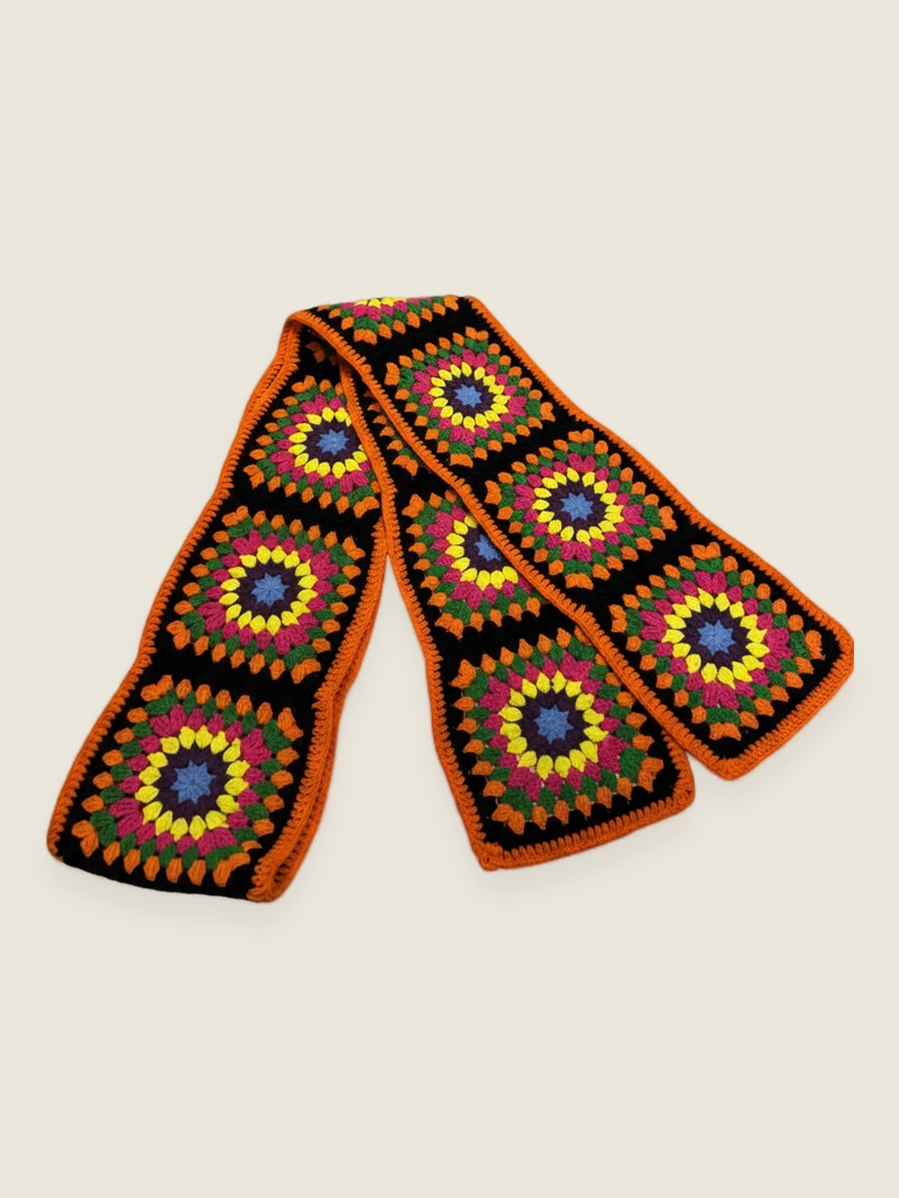 Crocheted Scarf — handmade organic cotton crochet accessories by Ana Chic