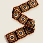 Crocheted Scarf — handmade organic cotton crochet accessories by Ana Chic, styled view