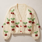 Handmade organic cotton cardigan by Ana Chic