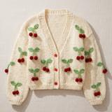 Handmade organic cotton cardigan by Ana Chic