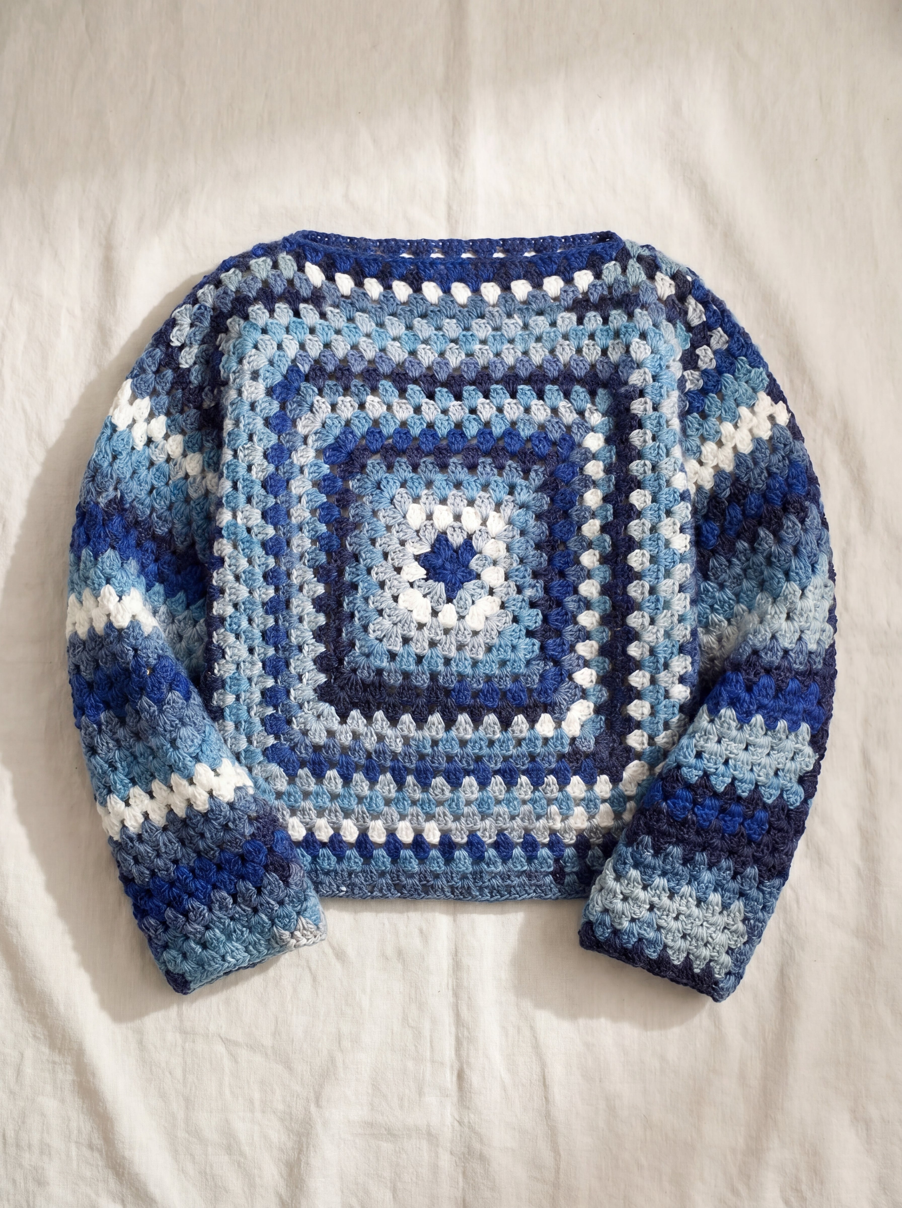 Handmade organic cotton jumper by Ana Chic