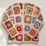 Handmade organic cotton cardigan by Ana Chic