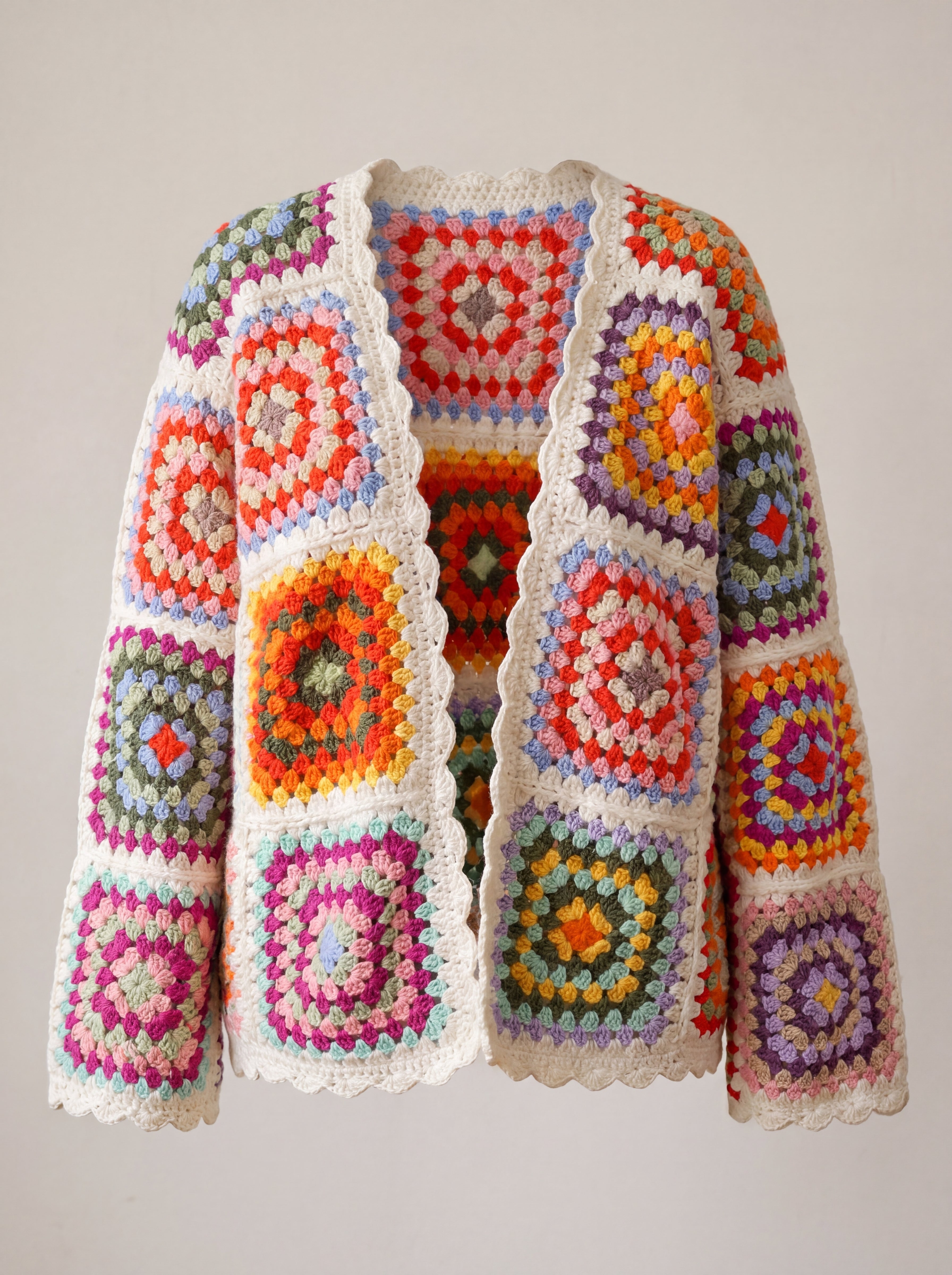 Handmade organic cotton cardigan by Ana Chic