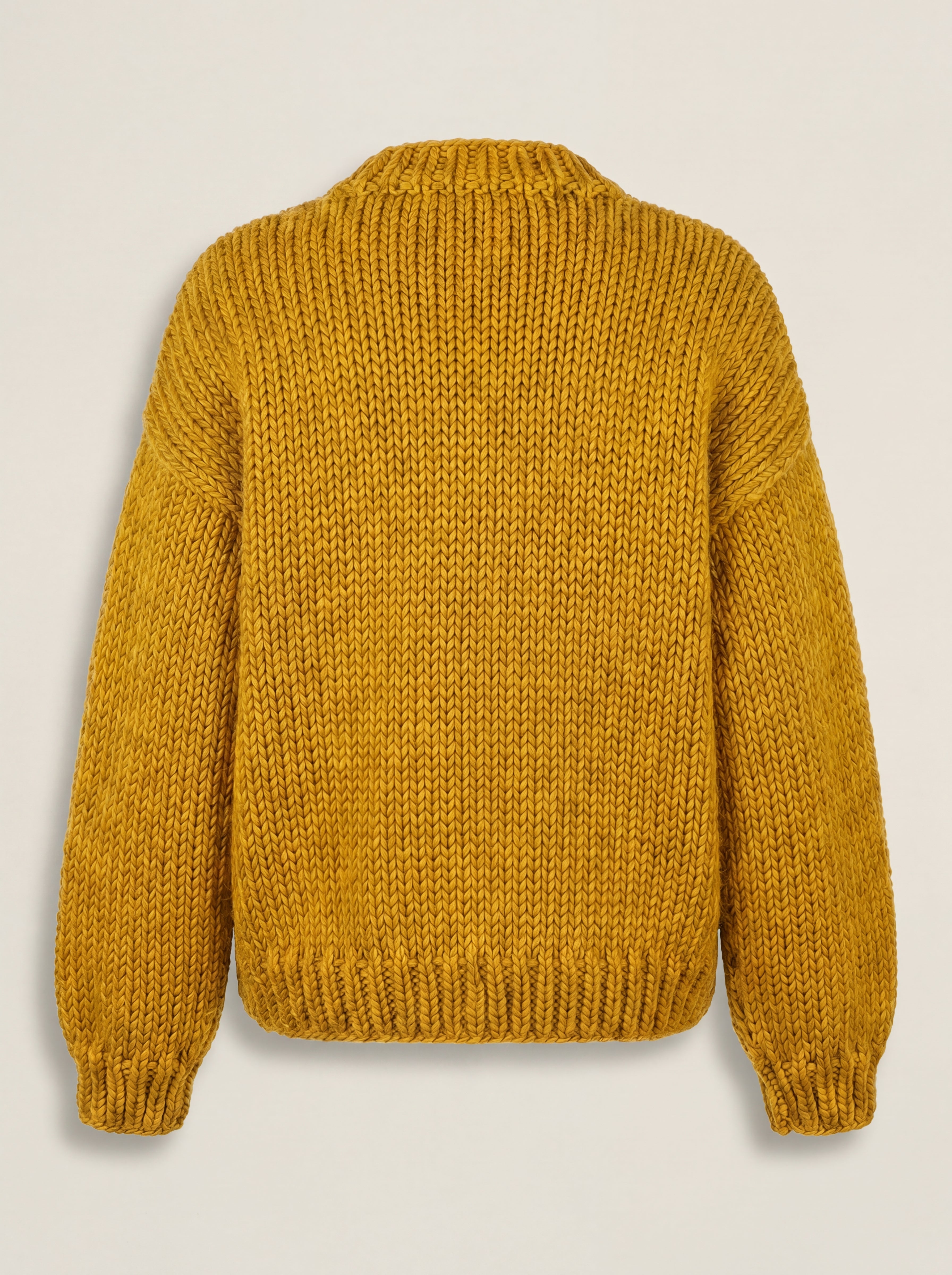 Handmade chunky wool knitted cardigan by Ana Chic