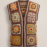 Handmade organic cotton vest by Ana Chic